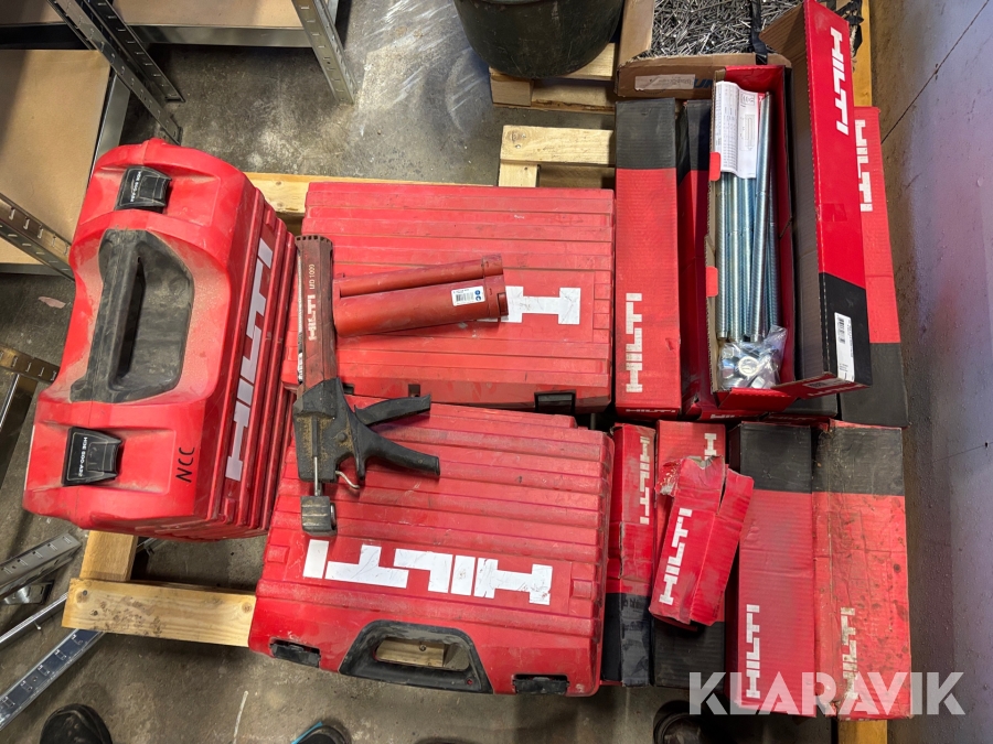 Injekteringspistoler Hilti MD 500 / 1000 / 2000