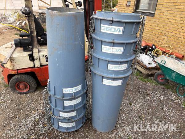 Störttrummor Geda 8st