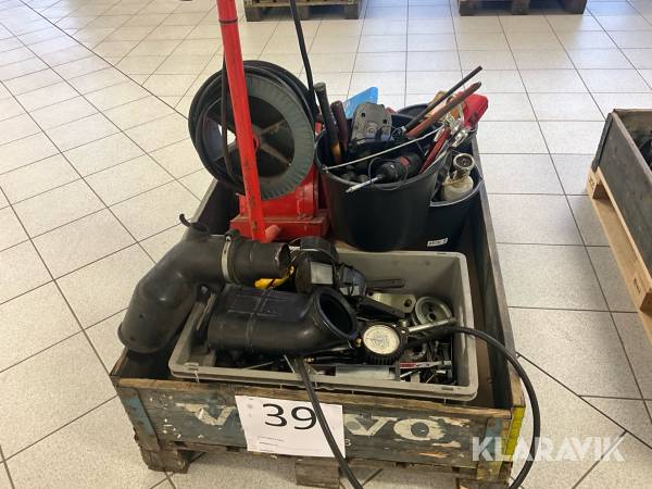 Diverse verkstadsutrustning