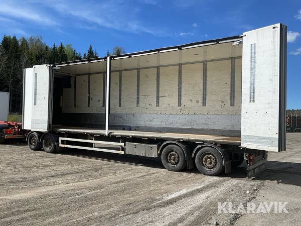 Inrikessläp Närko Full trailer med öppningsbar sida