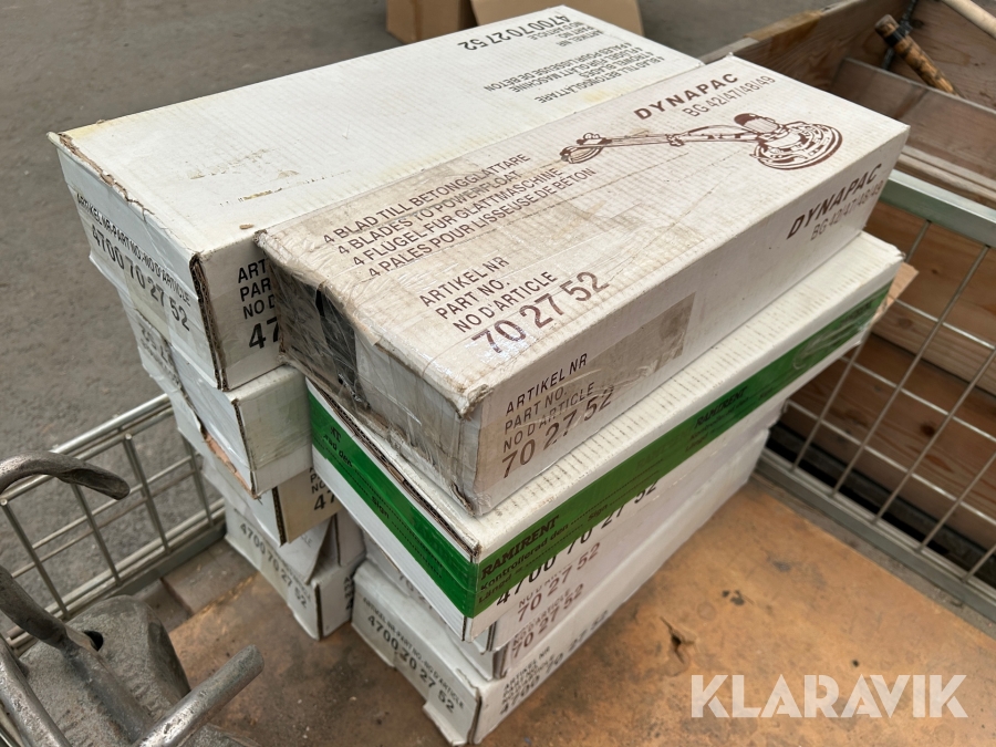 Blad till glättare Dynapac