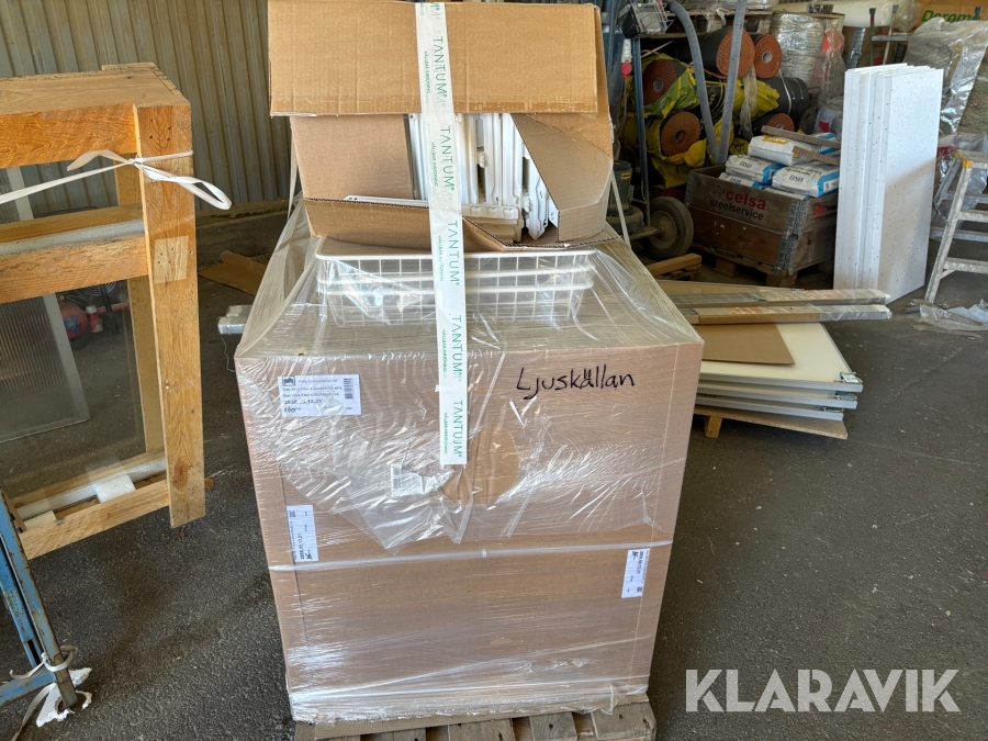 Trådbackar Pelly med skenor - ca 145 st