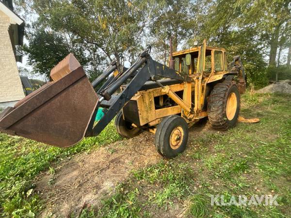 Traktorgrävare Hara Caway Hymas grävaggregat