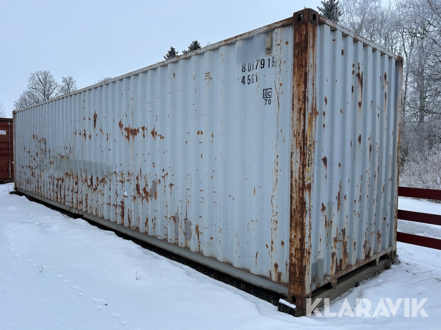 Container 40 fot isolerad