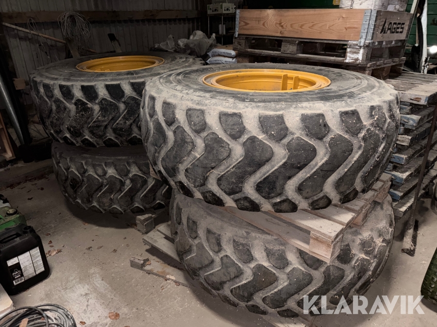 Lastmaskinshjul Volvo/Michelin 20.5 R25 - 4 st