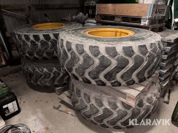 Lastmaskinshjul Volvo/Michelin 20.5 R25 - 4 st