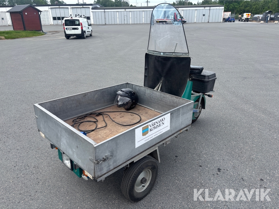 Flakmoped batteri