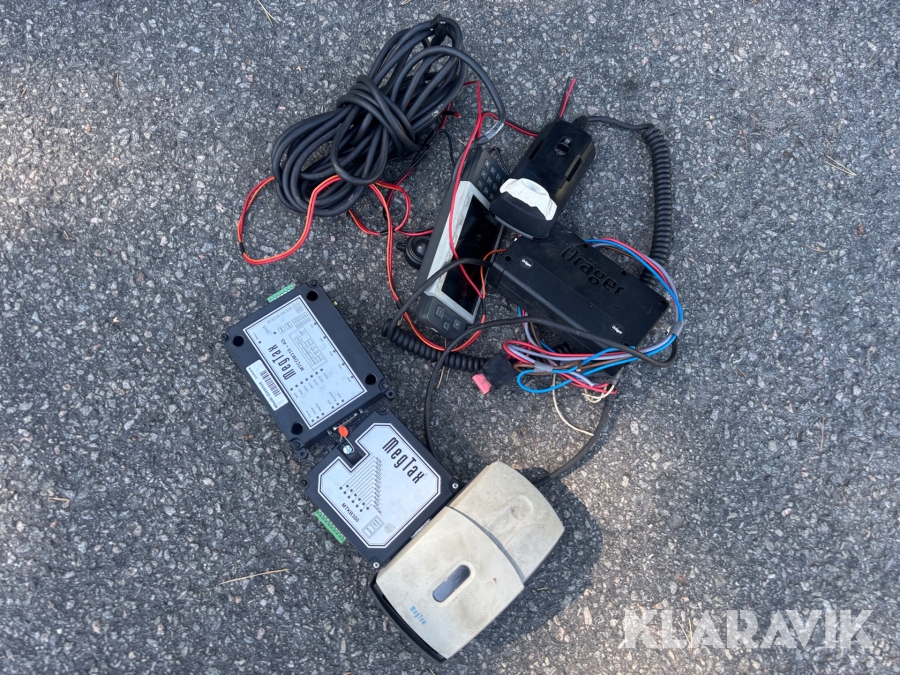 Taxameter Megatax med alkolås