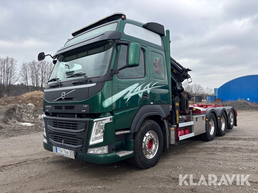 Kranväxlare Volvo FM460 8x4 Jibb