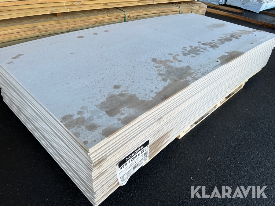 Gipsskivor Norgips 32 st