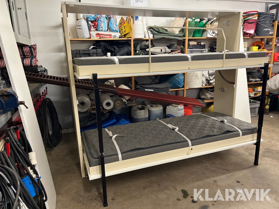 Ihopfällbar våningssäng  