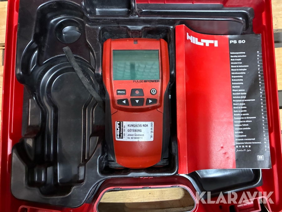 Väggskanner Hilti PS 50 pulse power