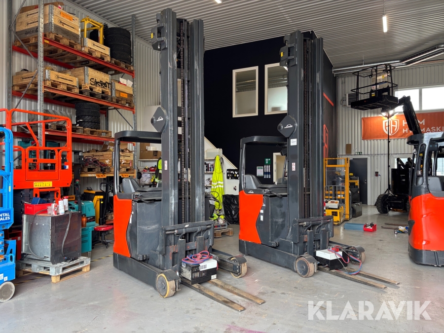Skjutstativstruckar Linde R16HD-01 2st