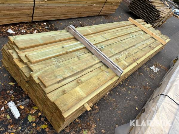 Impregnerad bräda 25x125x3600 92 st