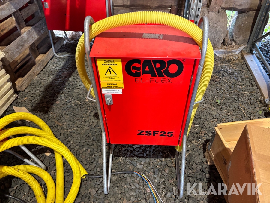 Huvudcentral Garo ZSF 25 25a
