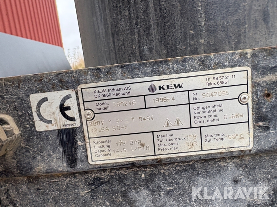 Högtryckstvättar K.E.W 36A2VA / 38A2V-71
