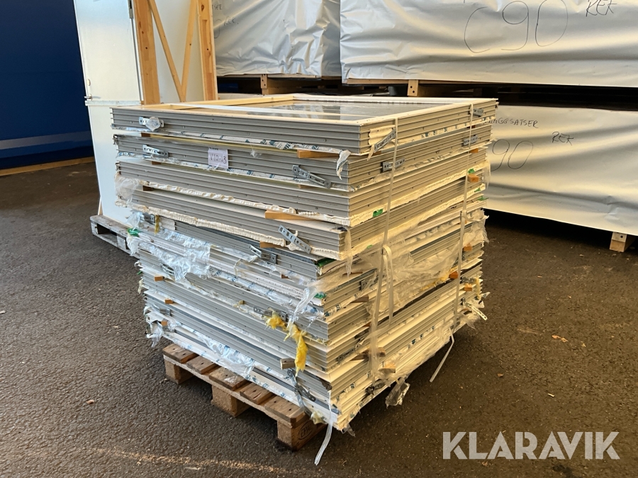 Plastfönster 10st