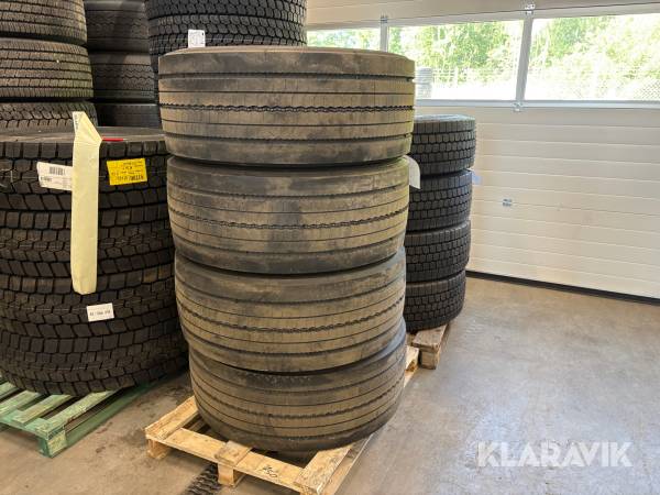 Däck Bridgestone Duravis R-steer 002 385/55R22,5 fyra styck