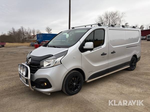 Skåpbil Renault Trafic 2.7t 1.6 dCi 145 hk med dubbeldörr