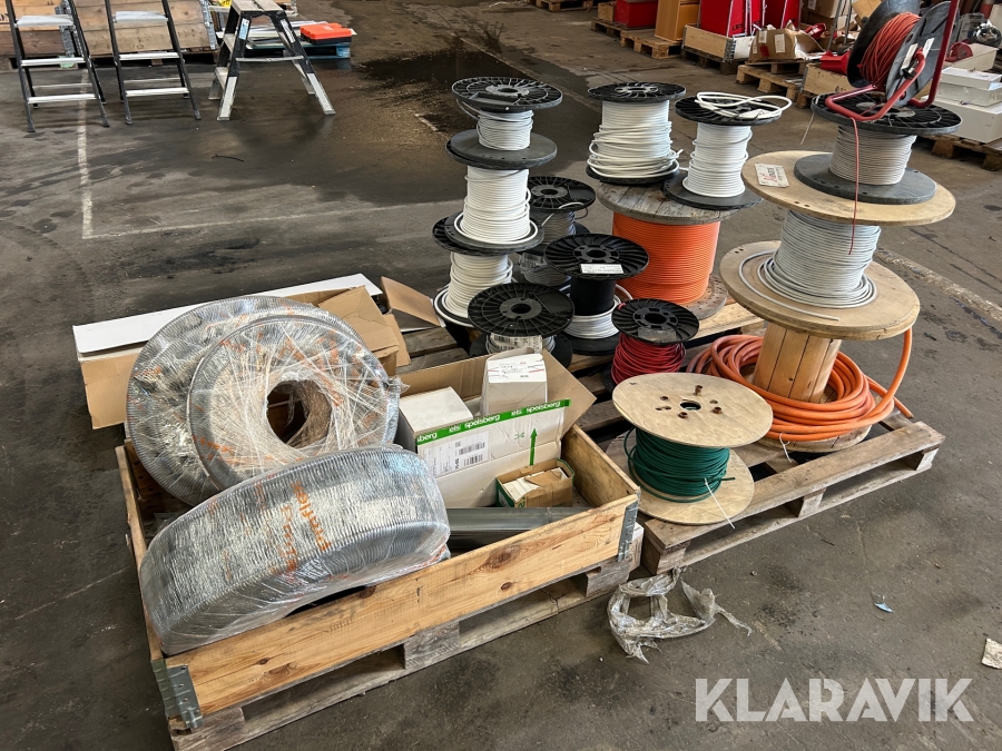 Kablar, fexrör, krympslang, kopplingsdosor mm Nexsans / pmflex /Hellerman