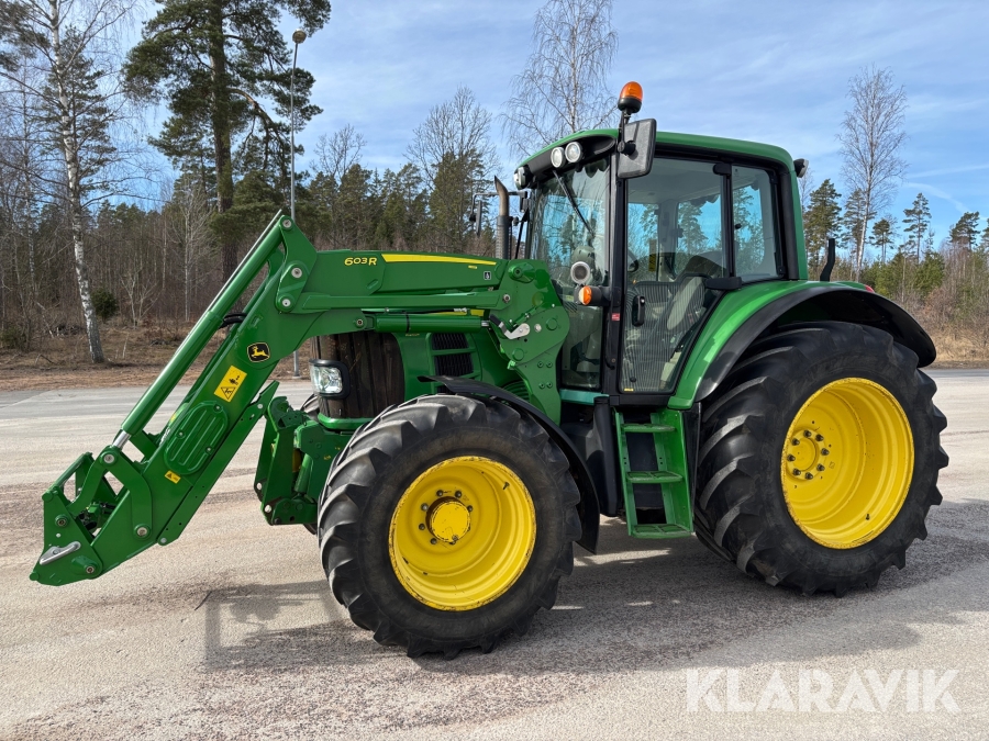 Traktor John Deere 6430 Premium med frontlastare och frontlyft