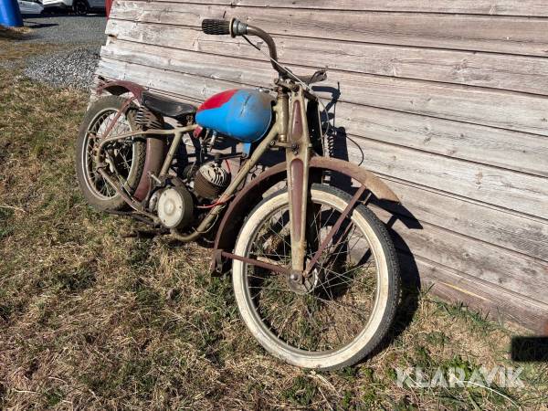 Veteranmotorcykel James ML Villers