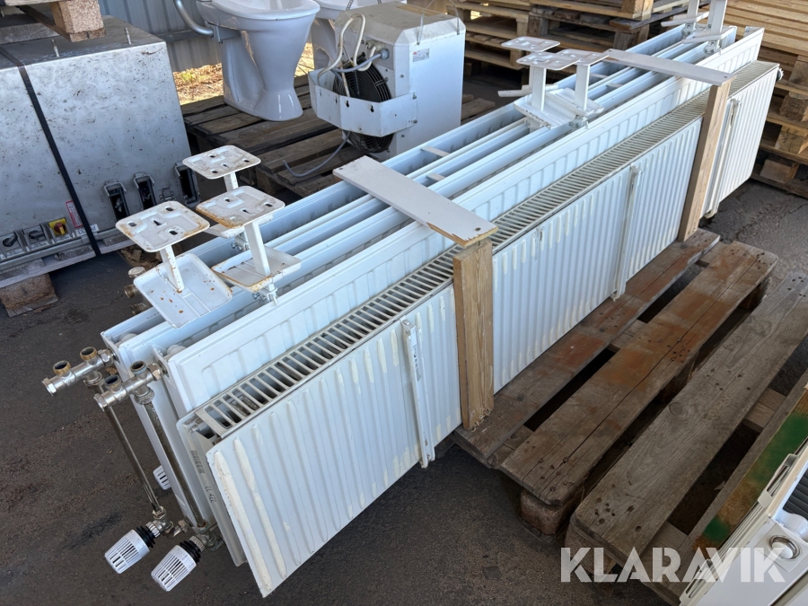 Radiatorer Radson vattenburna 4st