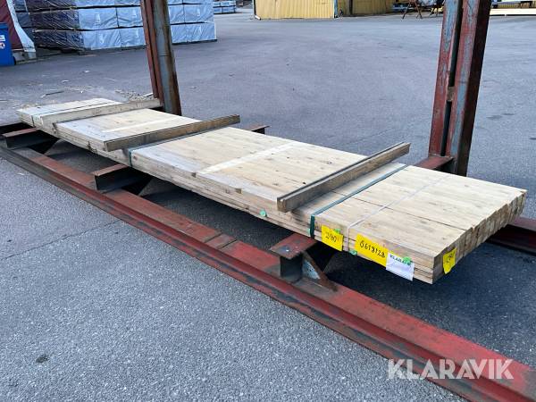 Virkespaket läkt 22x48 312löpmeter