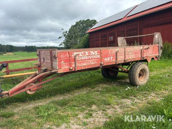 Gödselspridare TIM Combivagn 4.5T