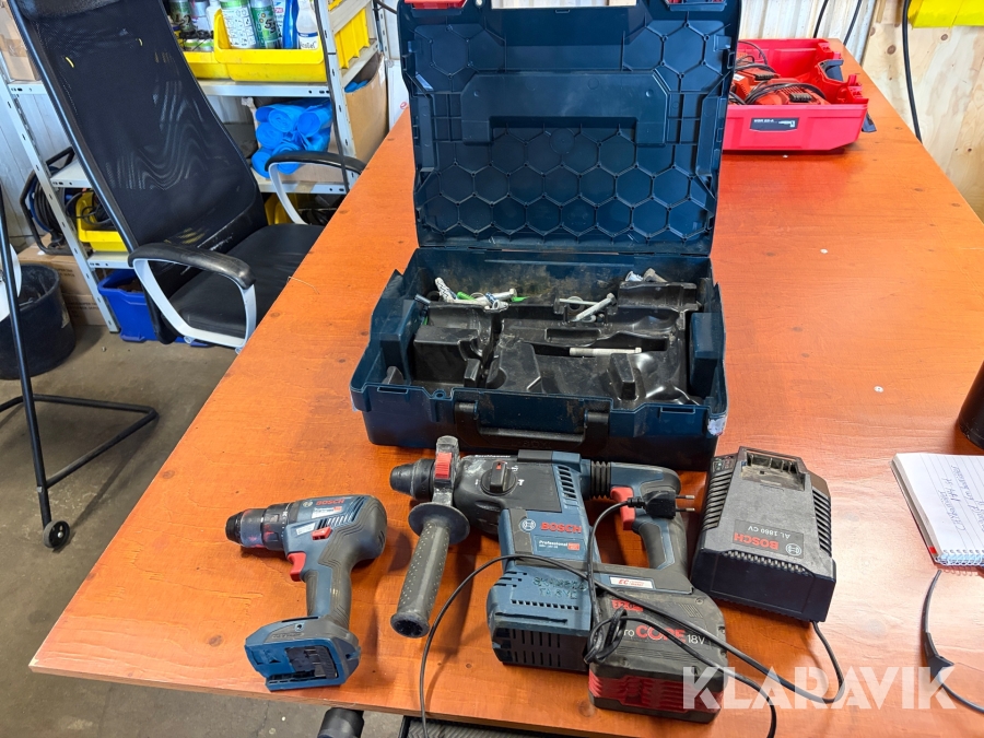 Borrmaskin och skruvdragare Bosch