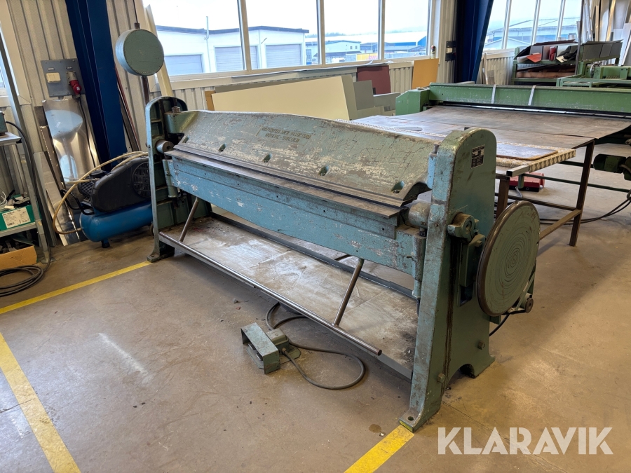 Manuell bockmaskin Göteneds KR-7E