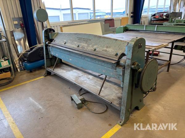 Manuell bockmaskin Göteneds KR-7E