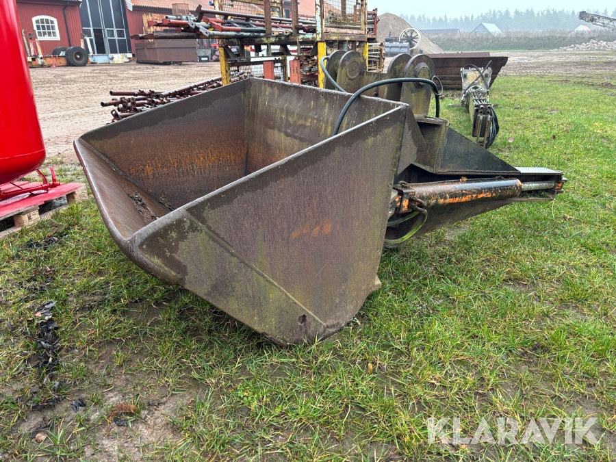 Planeringsskopa fäste B30