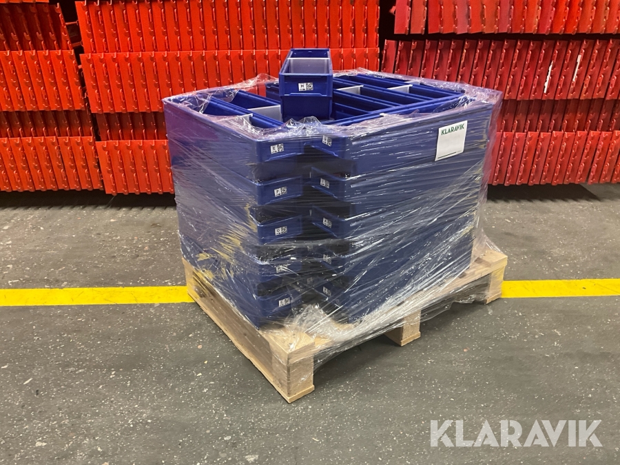 Plastlådor 48st Perstorp 9121