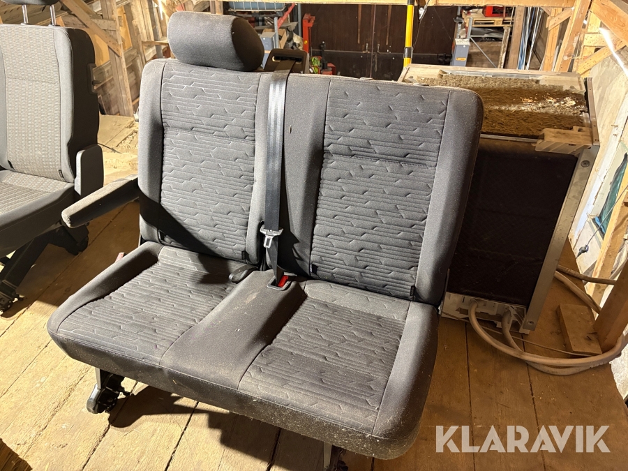 Dubbelsäte till Volkswagen Caravelle