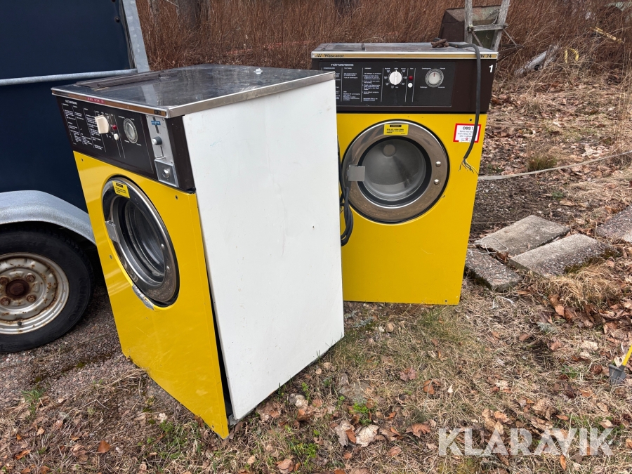 Tvättmaskiner Wascator W74 2 st