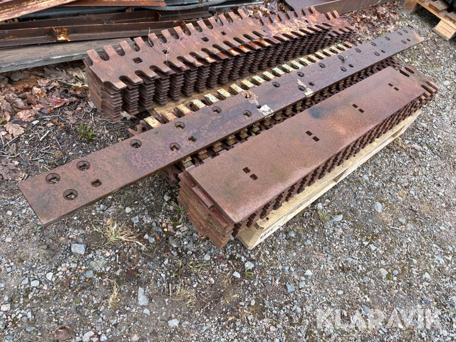 Strängspridarstål / Isrivarstål 34 st