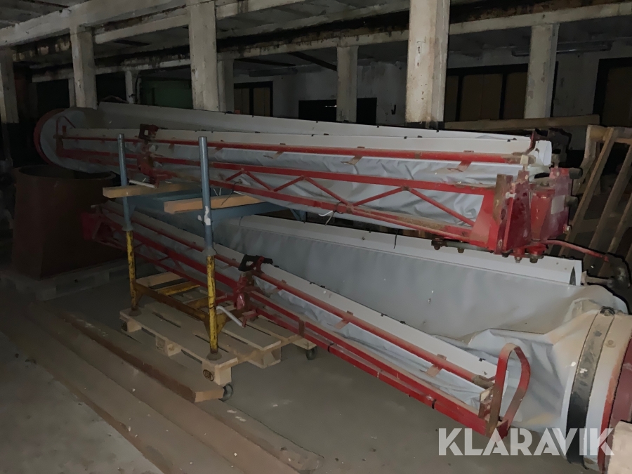 Ramper till spruta 18meter