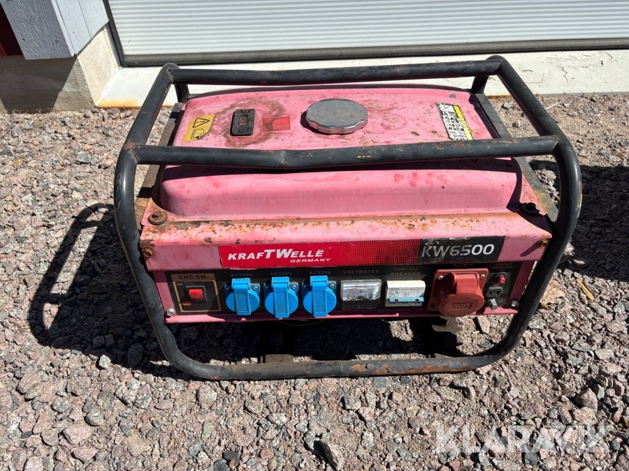 Elverk Kraftwelle KW6500