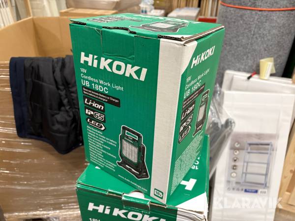 Arbetsbelysning Hikoki UB 18DC