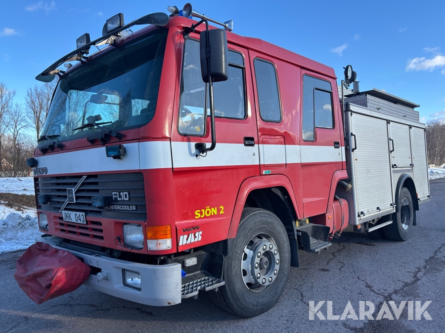 Brandbil / Släckbil Volvo FL 10