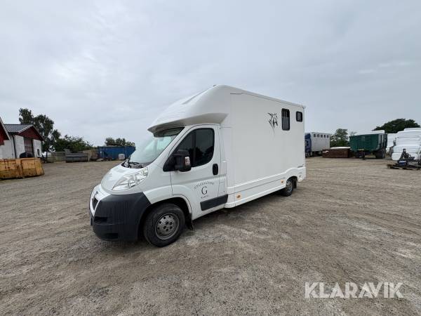 Hästlastbil Peugeot Horsemobil 