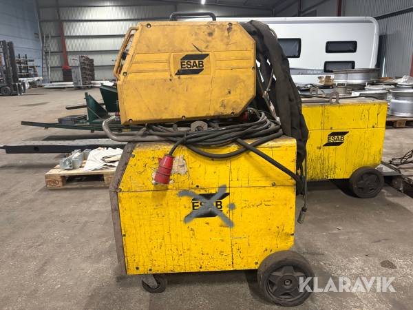 Migsvets ESAB LAX 380 med matarverk