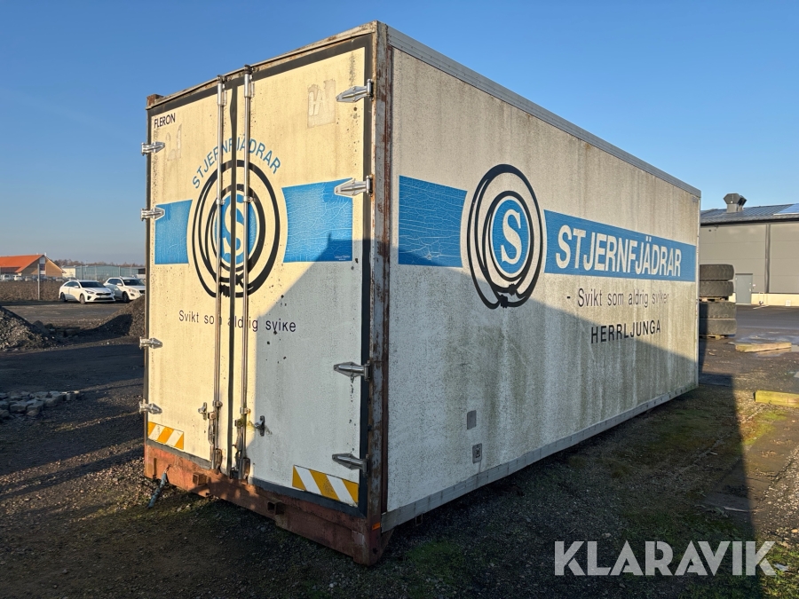 Lastväxlarskåp / Lastbilsskåp på lastväxlarram