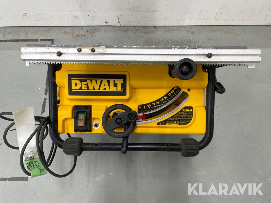 Klyvsåg Dewalt DW 745-QS