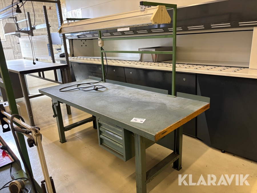 Arbetsbänk Werba höj & sänkbart