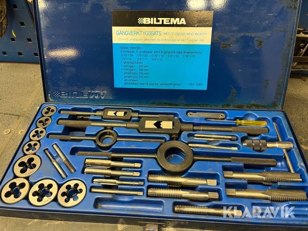 Gängsnitt Biltema Tum