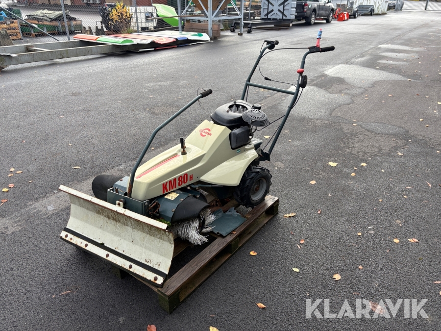 Sopmaskin med plog Cramer KM 80 H