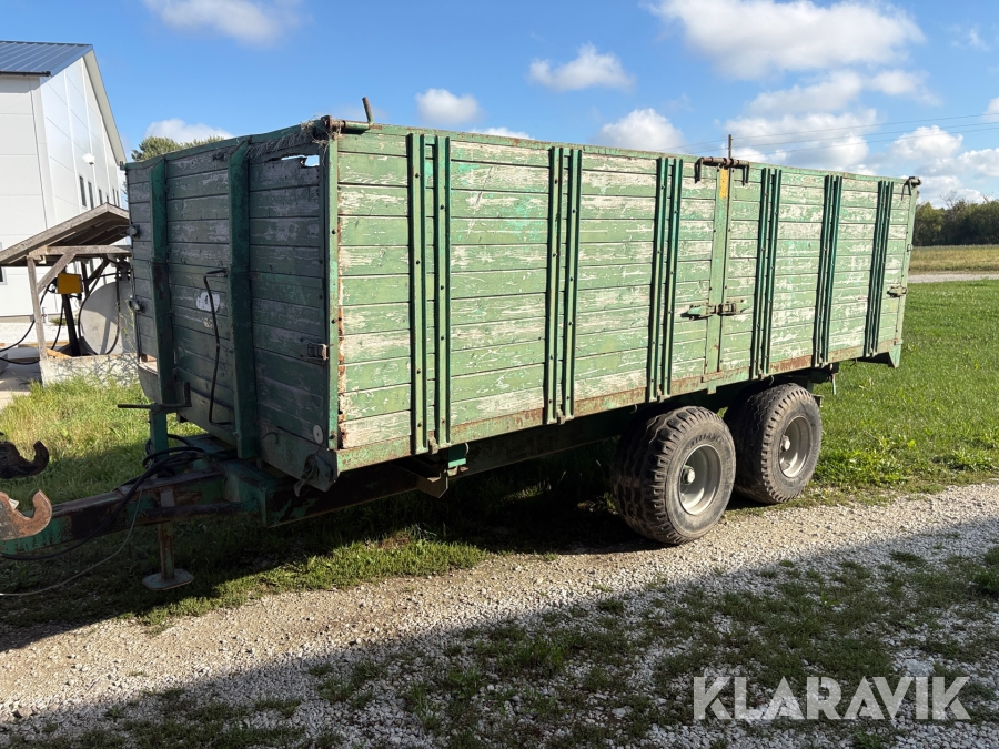 Tippvagn boggi Broaryd 5,9x2,45m
