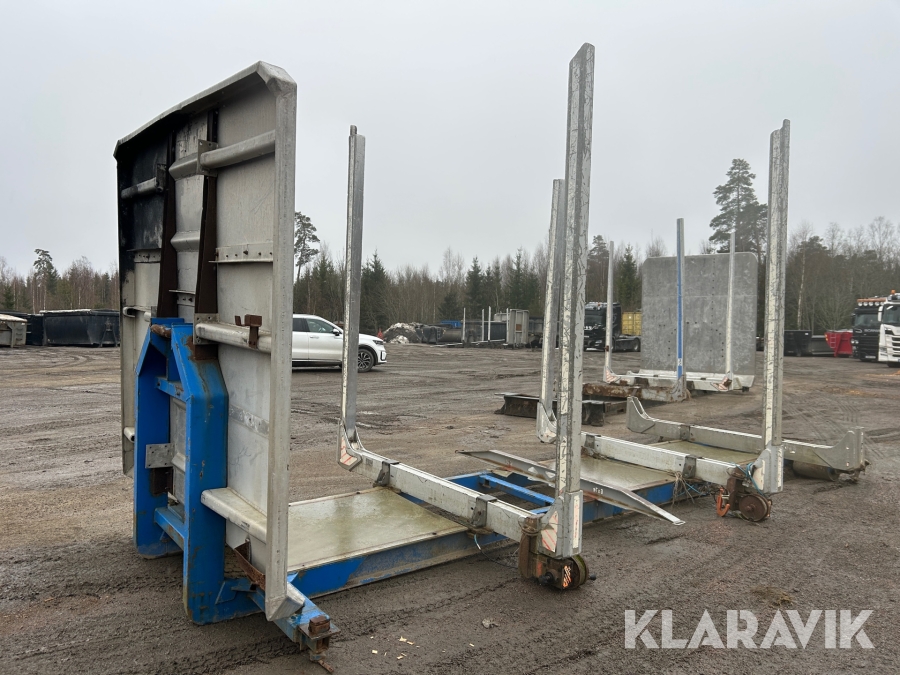 Timmerrede på lastväxlarram